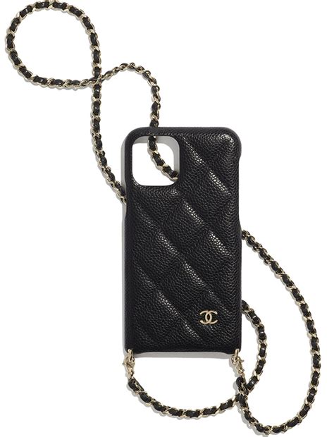 chanel phone case purse|chanel phone case with chain.